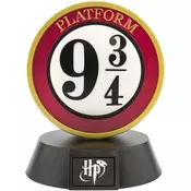 PALADONE Platforma Paladone 9 3/4 ikona BDP | Po navdihu Harry Potter serija | Idealne nočne otroške spalnice, pisarne in dom | Blago za razsvetljavo pop kulture, rdeča, (21021231)