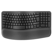 Wave Keys wireless ergonomic keyboard - GRAPHITE - US