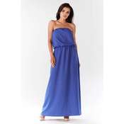 Infinite You Ženska maxi obleka Elizabeth M135 modro nebo XL
