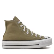 Modne superge Converse Chuck Taylor All Star Lift Hi A07571C Khaki