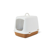 SAVIC Toalet sa vratancima Oscar braon beli 50x37x39cm