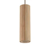 Brilliant - Luster na sajli LAKEWOOD 1xGU10/10W/230V precnik 10 cm braon