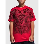 Affliction Caustic Abyss fantovska majica affliction red