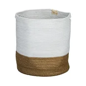 Eglo 426501 - Dekorativna korpa TOYAMA 40x35 cm bela/bež