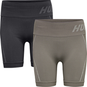 ženski paket hmlTE CHRISTEL 2-PACK SEAML SHORTS