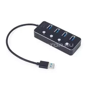 GEMBIRD USB razdelilnik 4-vrata UHB-U3P4P-02, (21011603)