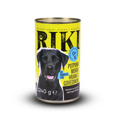 Konzerva za pse govedina Riki 1240 g