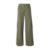 LEVIS  Kargo hlače SUPERLOW LOOSE oliva