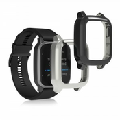 2x Futrola za Garmin Venu Sq 2 Music / Sq 2 - crna - 53792