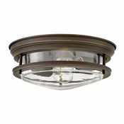 Quintiesse QN-HADRIAN-FS-OZ-CLEAR spoljašnja stropna svetiljka HADRIAN 2xE27/40W/230V IP44 bronza