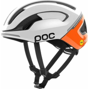 POC Omne Beacon MIPS Fluorescent Orange AVIP/Hydrogen White 50-56 Kaciga za bicikl