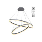 LED Zatemnitveni lestenec na vrvici LED/100W/230V 3000-6500K + Daljinski upravljalnik