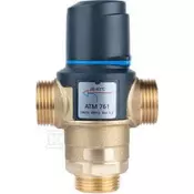 slomart Termostatski mešalni ventil ATM 761 DN20, G 1 palec, temperaturno območje 20-43,0 °C, Kvs 3.2