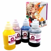 Inkdigo tusz GI46 kompatybilny z Canon Maxify GX5040 GX7040 GX6040 GX7045 Certyfikat TÜV
