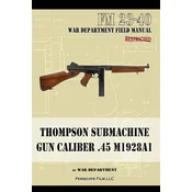 Thompson Submachine Gun Caliber .45 M1928A1
