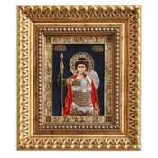 Ikona u ramu Sveti Velikomucenik Georgije - Ðurdic, 220x255x32mm
