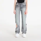 Jeans Off-White Spray New Meteor Denim Pants Grey Mint/ White 27