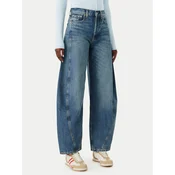 Tommy Jeans Jeans hlače Ella DW0DW23098 Modra Barrel Fit