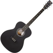 SX SO104 Matte Black Akustična kitara