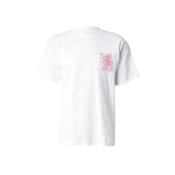 Volcom Majica svetlo roza/bela