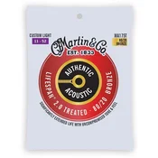 Martin MA175T Light (11-52) AA Treated Bronze 80/20 strune za akustično kitaro