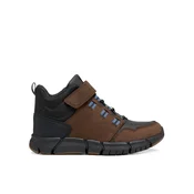Gležnjarji Geox J Flexyper Boy B Abx J949XA 033FU C6238 M Temno rjava