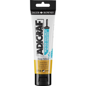 Daler Rowney Adigraf Block Printing Water Soluble Colour Barva za linotisk Deep Yellow 59 ml