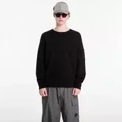 Pulover C.P. Company Cotton Sea Island Lens Sweater Black L