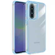AVIZAR Ojačana dvo-materialana teksturirana nezdrsna zaščita za Galaxy A37, Modra, (5000274251)