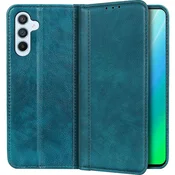 GS Ovitek za Samsung Galaxy A34 5G, usnjeni, zelen