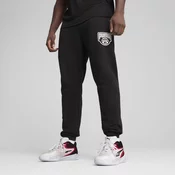 Mens Puma Posterize Basketball Sweatpants, Black, Size 3XL, Men