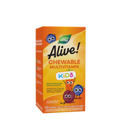 Natures Way – Alive! Otroški žvečljivi multivitamini, 120 tablet