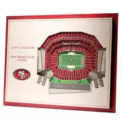 San Francisco 49ers 3D Stadium View slika