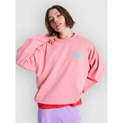 Roxy Lineup Oversized Crew Sweater plumeria