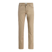 Jack & Jones Hlače iz tkanine Clark Finn 12293328 Bež Regular Fit