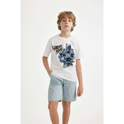 DEFACTO Boy Marvel Regular Fit Crew Neck Short Sleeve T-Shirt