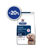 HILLs PD Can z/d Mini Active Biom, kod intolerancije i dermatoza,1kg -20%