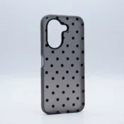Maska Candy Dots za Honor X7e crna