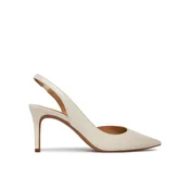 MICHAEL Michael Kors Čevlji z visoko peto Alina Flex Sling Pump 40R4HNMP1L Écru