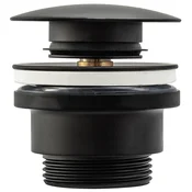 REA-A5216 - Umivalni odtok CLICK-CLACK, premer 6,4 cm, črn