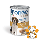 Monge Fresh Adult Chicken 400g, Mokra Hrana sa Piletinom za Odrasle Pse