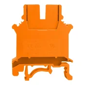 DE Oranžen vijačni konektor za tračnico 16 mm2 1P VDE UL