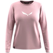 Salewa EAGLE SOLIDLOGO DRY TEE W, ženska pohodna majica, roza 29130