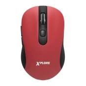 Opticki bežicni miš sa USB nano prikljuckom crveni XP1226 Xplore