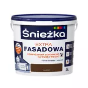 shumee ŚNIEŻKA EXTRA FASADNA BARVA RJAVA 5L