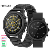Forever Verfi SW-800 pametni sat, crna(Carbon Black)
