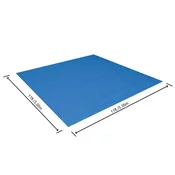 Bestway Podloga za bazen, 3.35m x 3.35m, Plava