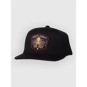Salty Crew Tako Club Snapback Cap black