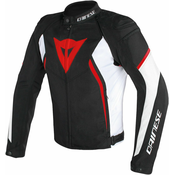 Dainese Avro D2 Black/White/Red 52 Tekstilna jakna