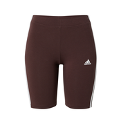 Adidas Ženske biciklističke helanke 3s, Braon